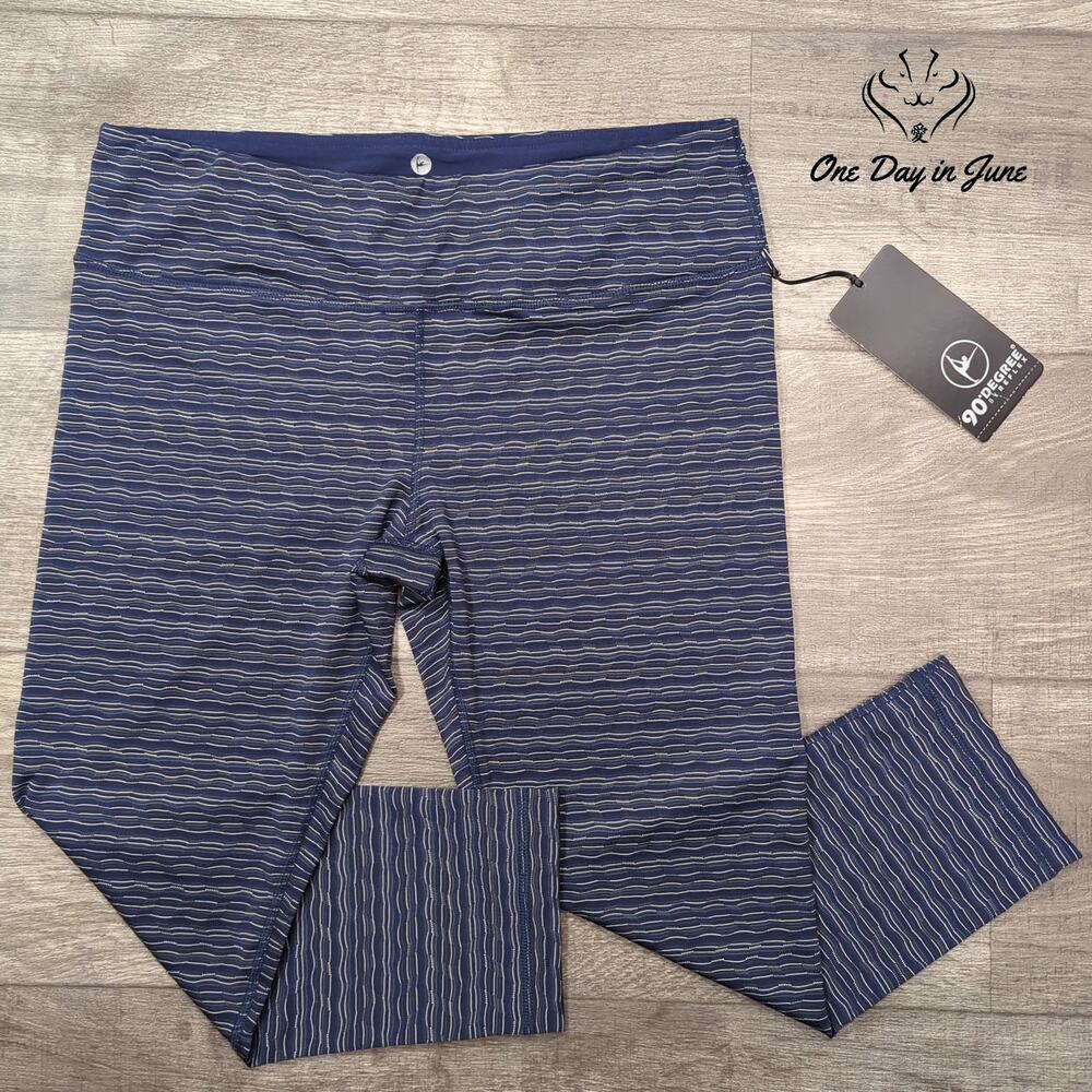 90 Degree Cropped Yoga Pants Size XL